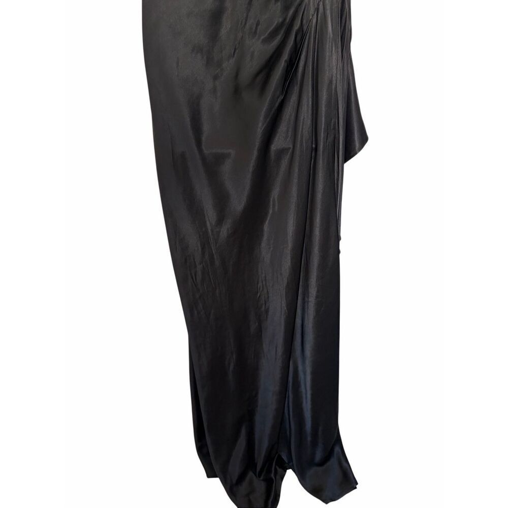 Meshki Calliope One Shoulder Maxi Dress in Black Size XS - Picture 7 of 12